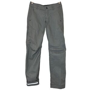 Arcteryx Gray Trim Fit Reflective Cuffs Pockets Commuter Pants Size 2